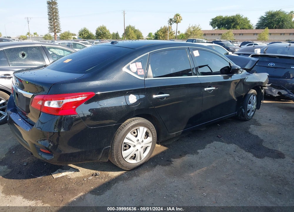2017 NISSAN SENTRA SV VIN: 3N1AB7APXHY353501