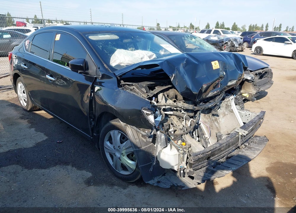 2017 NISSAN SENTRA SV VIN: 3N1AB7APXHY353501
