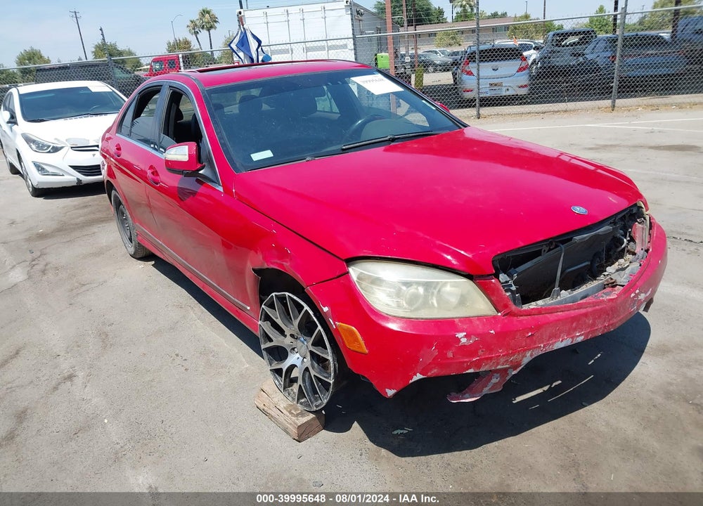 2008 MERCEDES-BENZ C 300 LUXURY/SPORT VIN: WDDGF54X08F040689