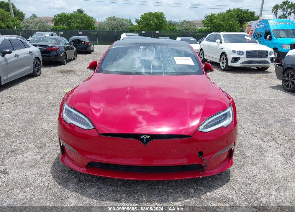 2021 TESLA MODEL S PLAID TRI MOTOR ALL-WHEEL DRIVE VIN: 5YJSA1E68MF452682