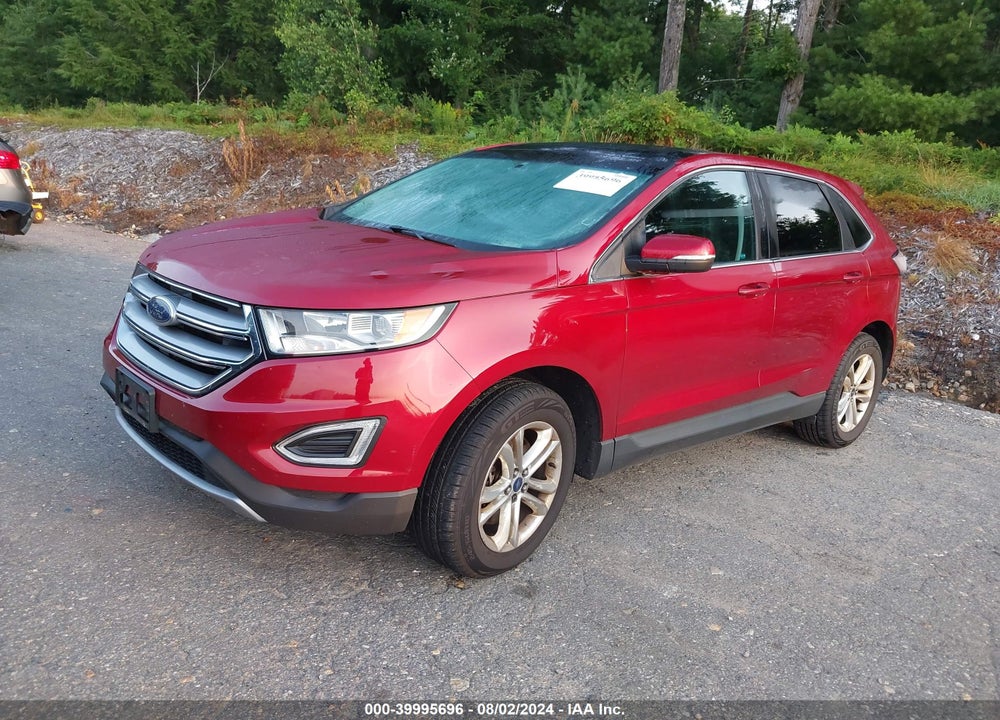 2015 FORD EDGE SEL VIN: 2FMTK4J95FBB84138