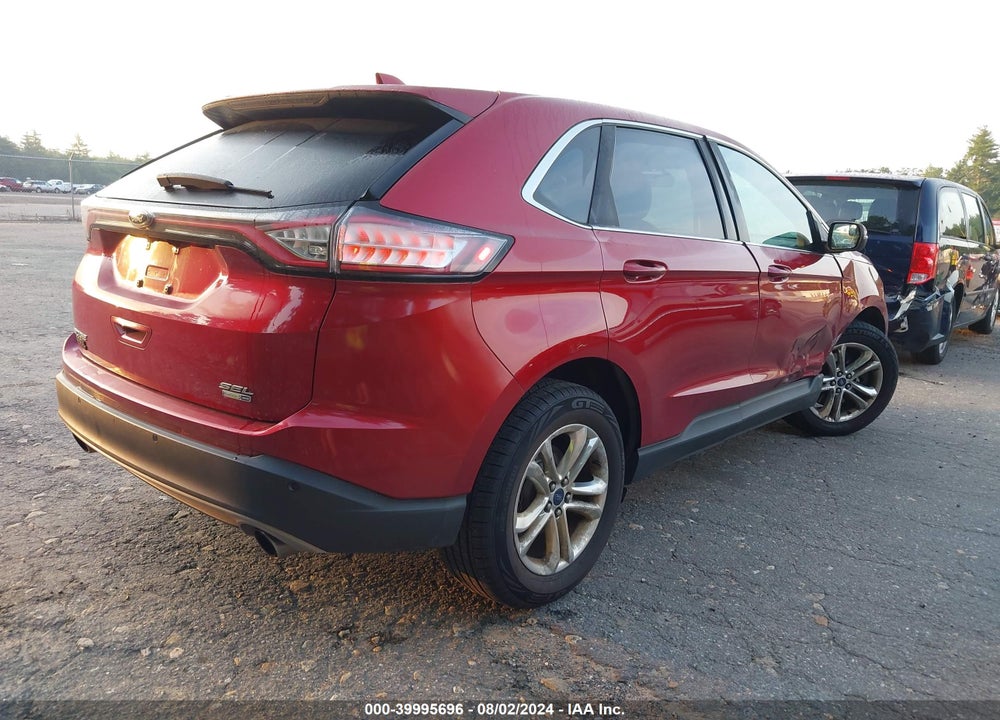 2015 FORD EDGE SEL VIN: 2FMTK4J95FBB84138