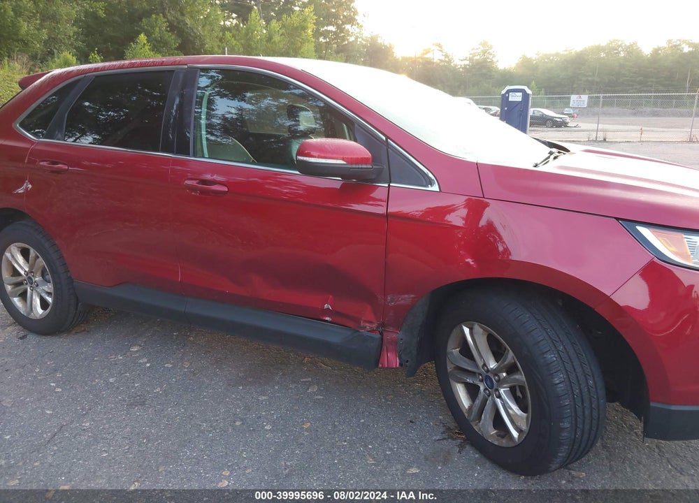 2015 FORD EDGE SEL VIN: 2FMTK4J95FBB84138