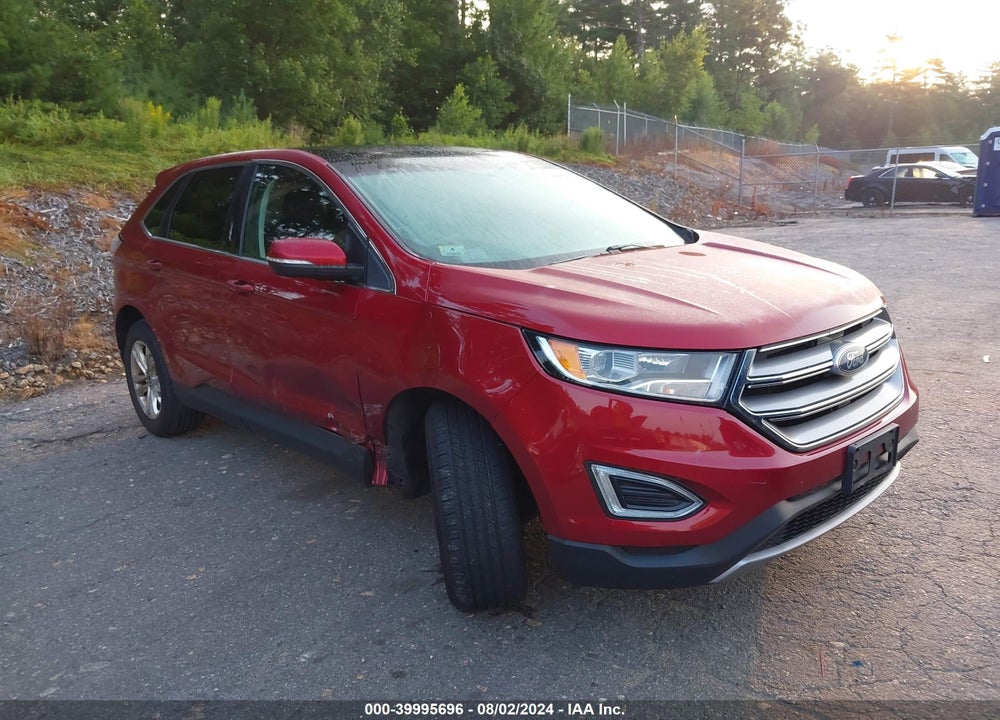 2015 FORD EDGE SEL VIN: 2FMTK4J95FBB84138