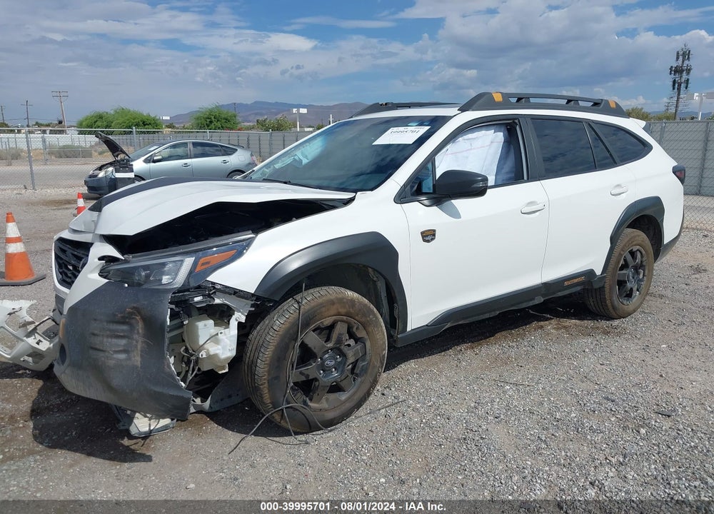 2022 SUBARU OUTBACK WILDERNESS VIN: 4S4BTGUD4N3195527