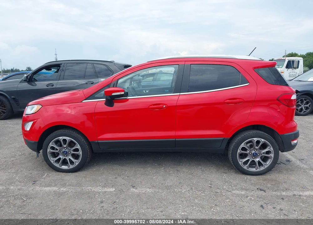 2019 FORD ECOSPORT TITANIUM VIN: MAJ6S3KL8KC281727