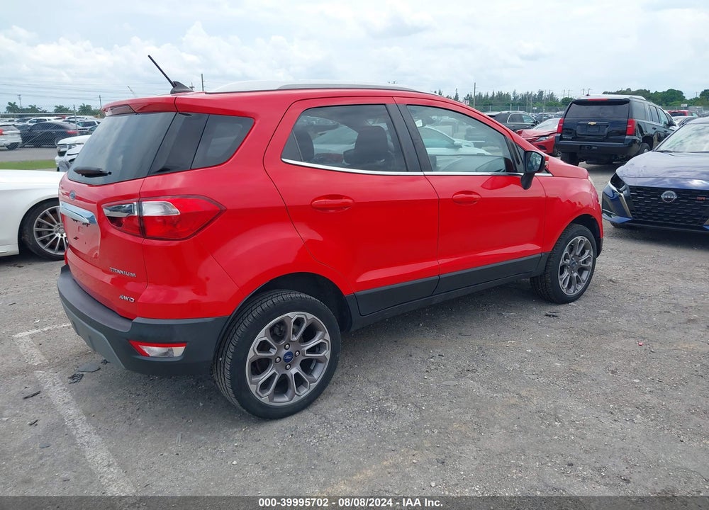 2019 FORD ECOSPORT TITANIUM VIN: MAJ6S3KL8KC281727