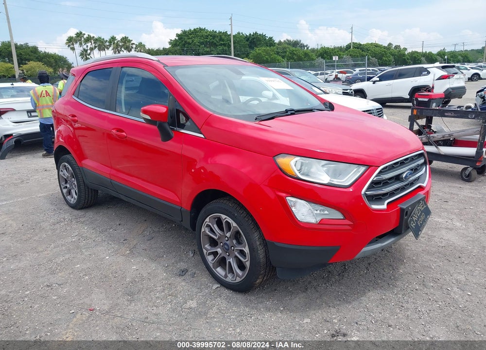2019 FORD ECOSPORT TITANIUM VIN: MAJ6S3KL8KC281727