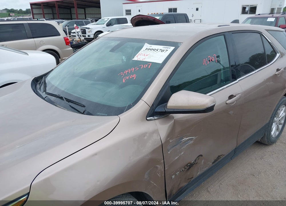 2018 CHEVROLET EQUINOX LT VIN: 2GNAXJEV7J6334553