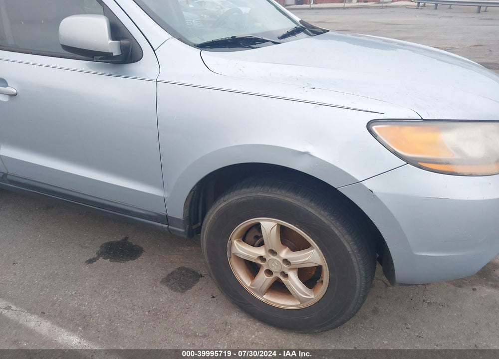 2008 HYUNDAI SANTA FE GLS VIN: 5NMSG13D28H225931