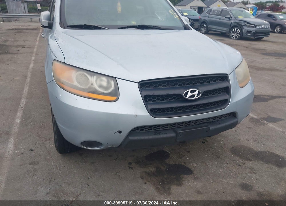 2008 HYUNDAI SANTA FE GLS VIN: 5NMSG13D28H225931