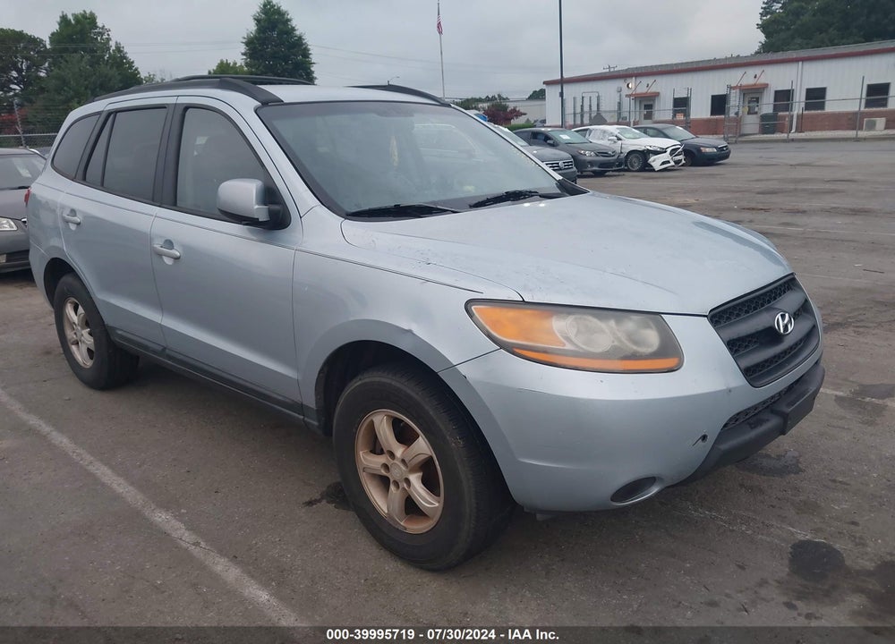 2008 HYUNDAI SANTA FE GLS VIN: 5NMSG13D28H225931