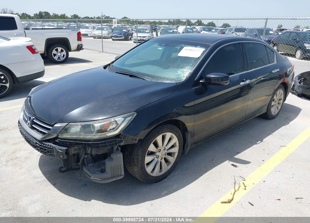 2013 HONDA ACCORD EX-L V-6 VIN: 1HGCR3F8XDA036653