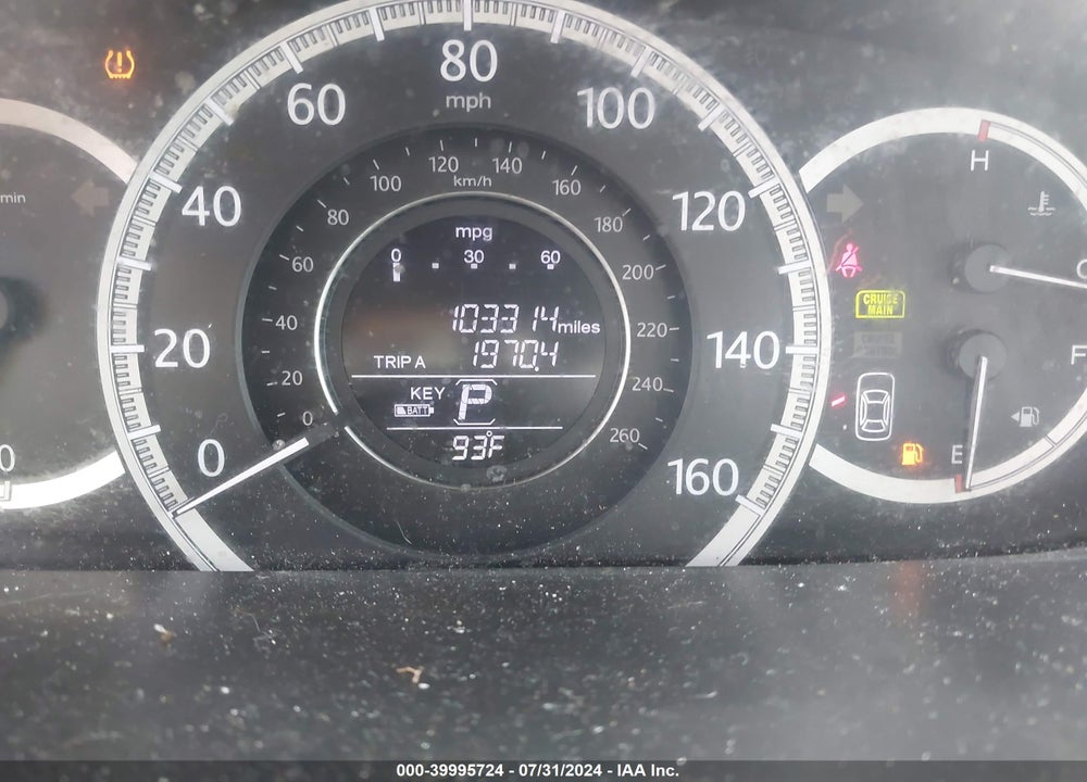 2013 HONDA ACCORD EX-L V-6 VIN: 1HGCR3F8XDA036653
