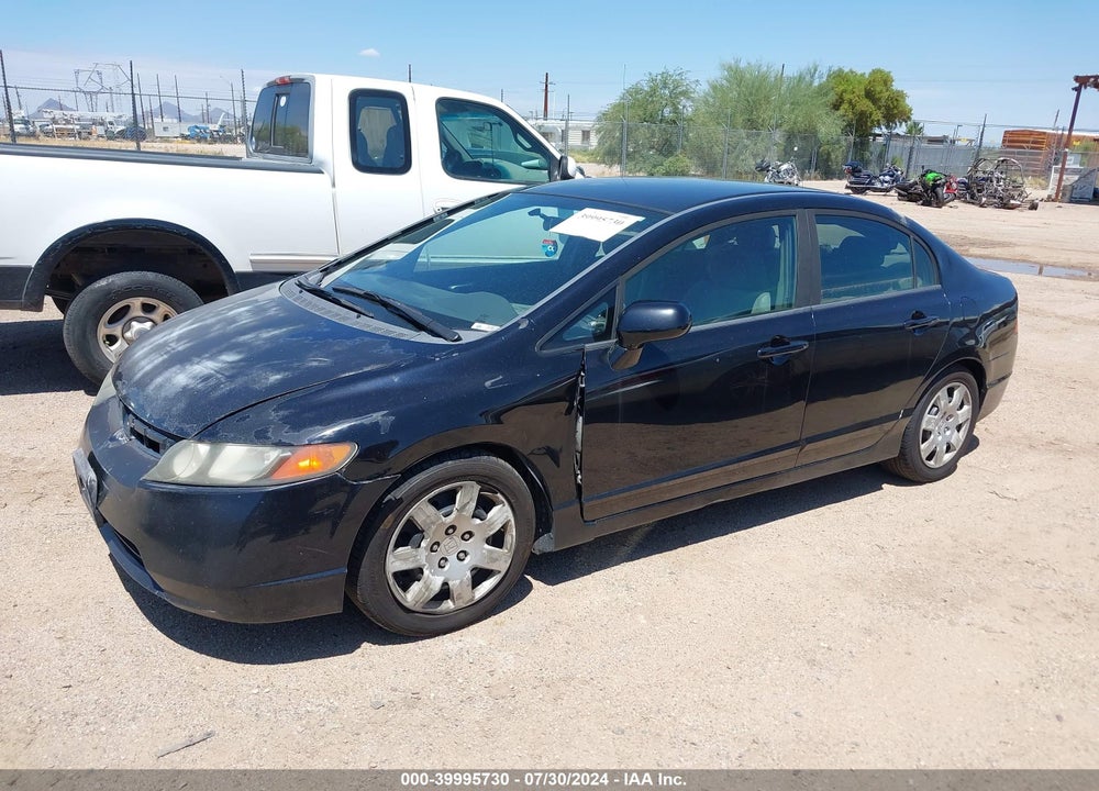 2008 HONDA CIVIC SDN LX VIN: 1HGFA16548L019064