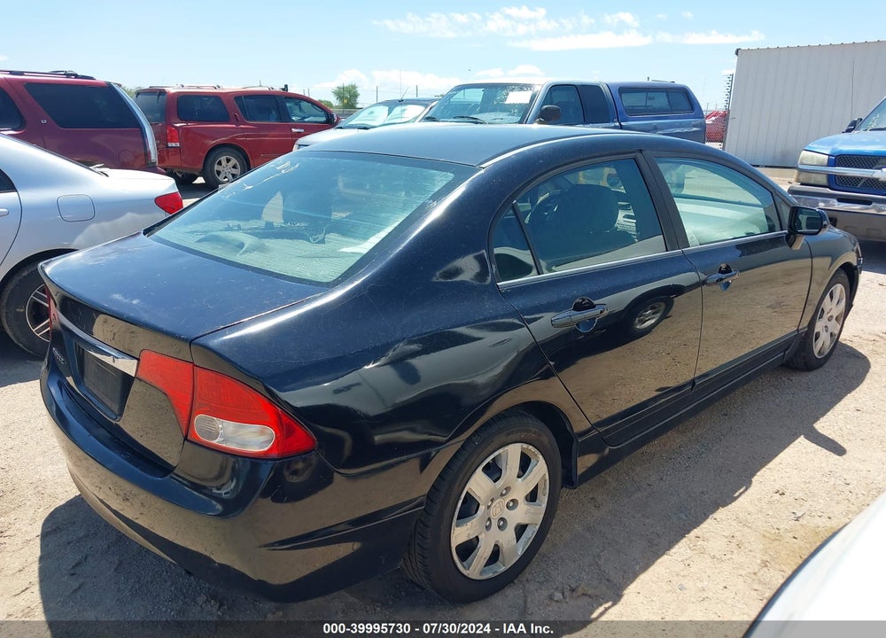 2008 HONDA CIVIC SDN LX VIN: 1HGFA16548L019064