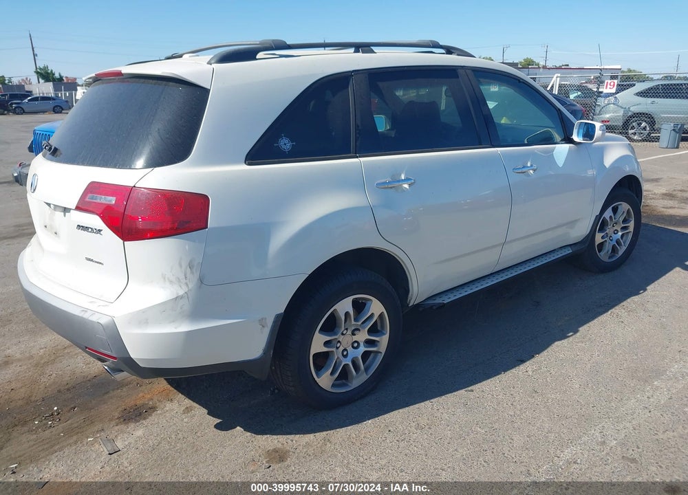 2008 ACURA MDX TECHNOLOGY PACKAGE VIN: 2HNYD28358H522626