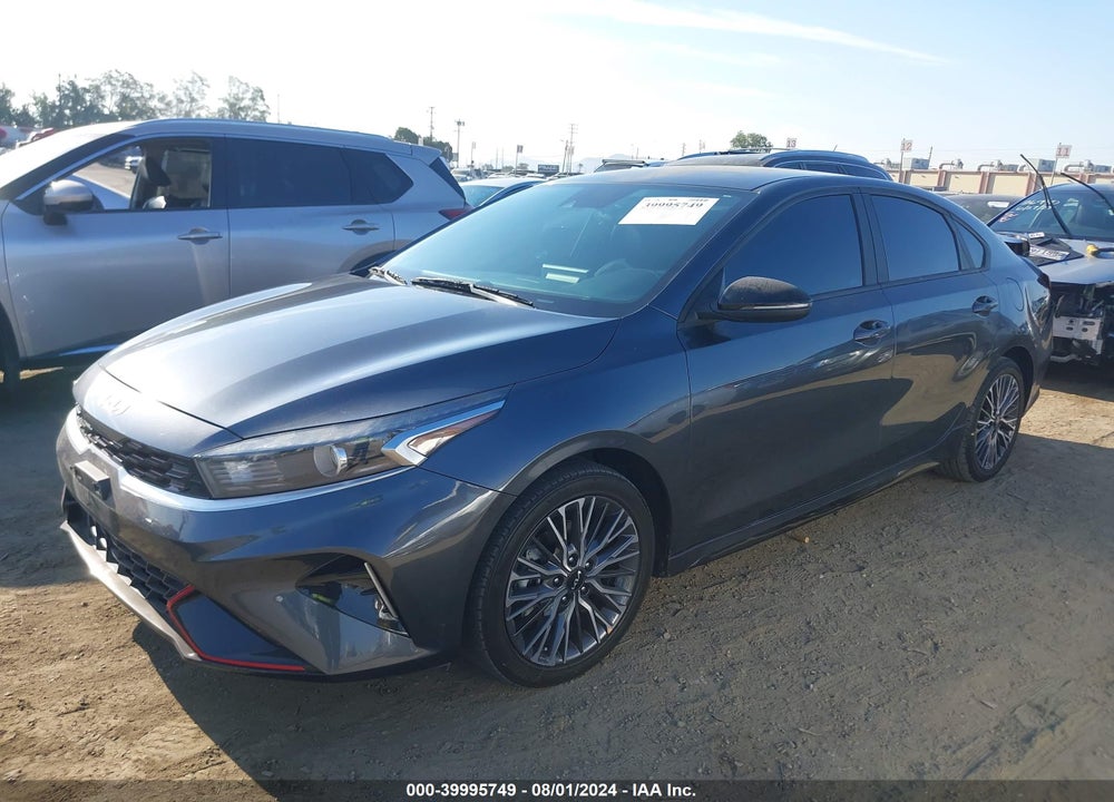 2022 KIA FORTE GT LINE VIN: 3KPF54AD7NE496126