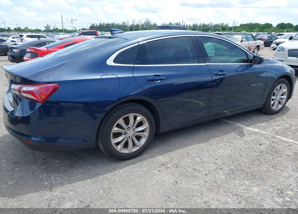 2021 CHEVROLET MALIBU FWD LT VIN: 1G1ZD5ST6MF038716