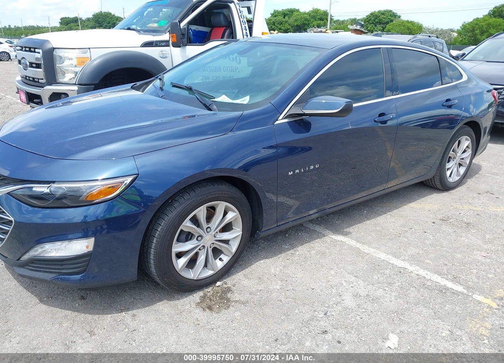 2021 CHEVROLET MALIBU FWD LT VIN: 1G1ZD5ST6MF038716