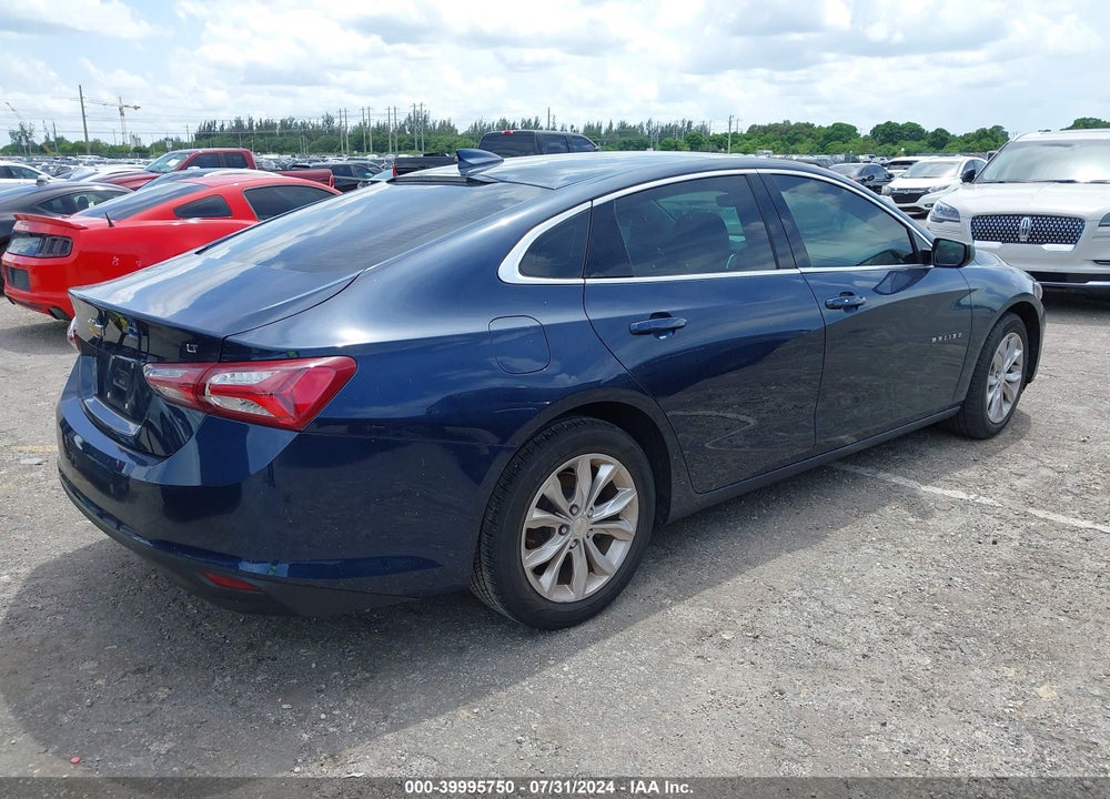 2021 CHEVROLET MALIBU FWD LT VIN: 1G1ZD5ST6MF038716