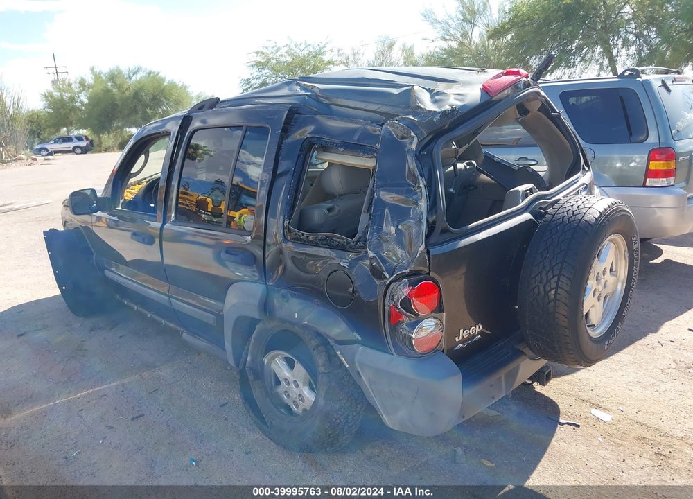 2005 JEEP LIBERTY SPORT VIN: 1J4GL48K15W595314