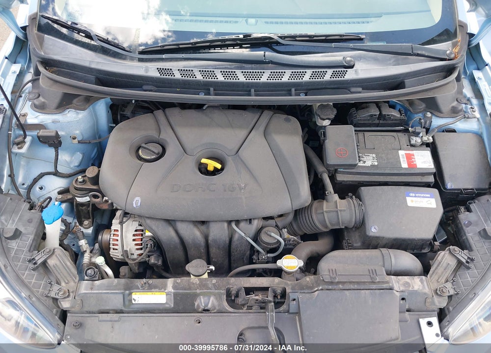 2011 HYUNDAI ELANTRA LIMITED (ULSAN PLANT) VIN: KMHDH4AE7BU088435
