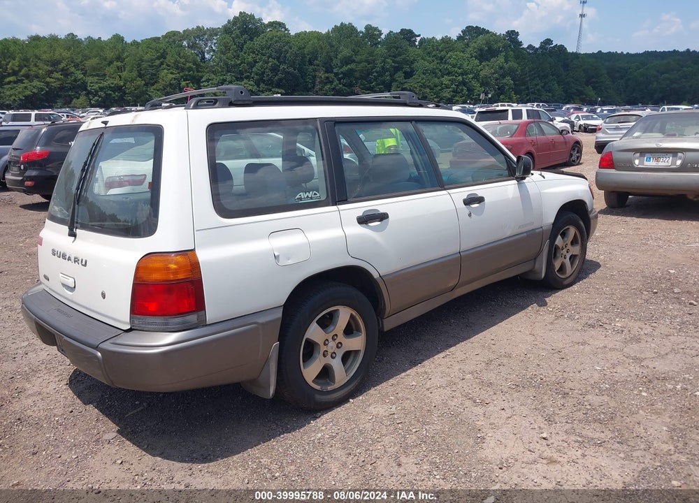 1998 SUBARU FORESTER S VIN: JF1SF6554WH761967