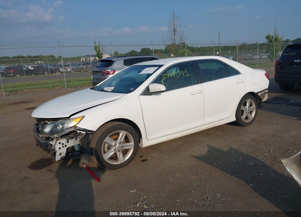 2013 TOYOTA CAMRY SE VIN: 4T1BF1FK6DU726199