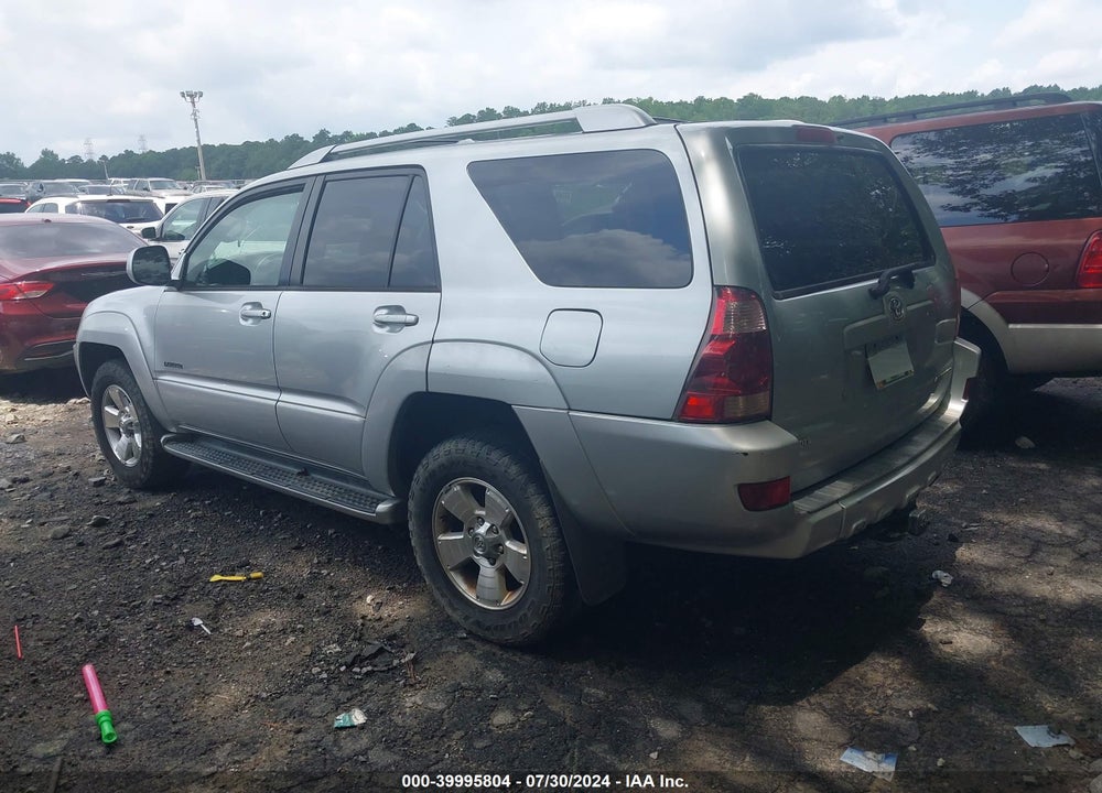 2003 TOYOTA 4RUNNER LIMITED V8 VIN: JTEZT17R730013689