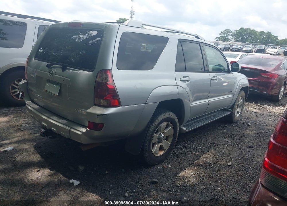 2003 TOYOTA 4RUNNER LIMITED V8 VIN: JTEZT17R730013689