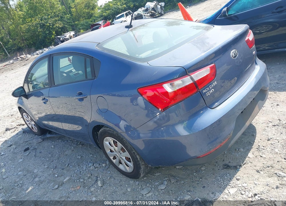 2016 KIA RIO LX VIN: KNADM4A31G6688651