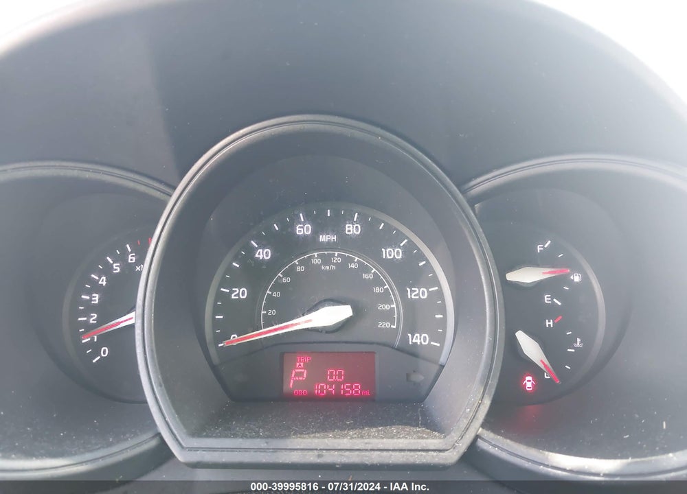 2016 KIA RIO LX VIN: KNADM4A31G6688651