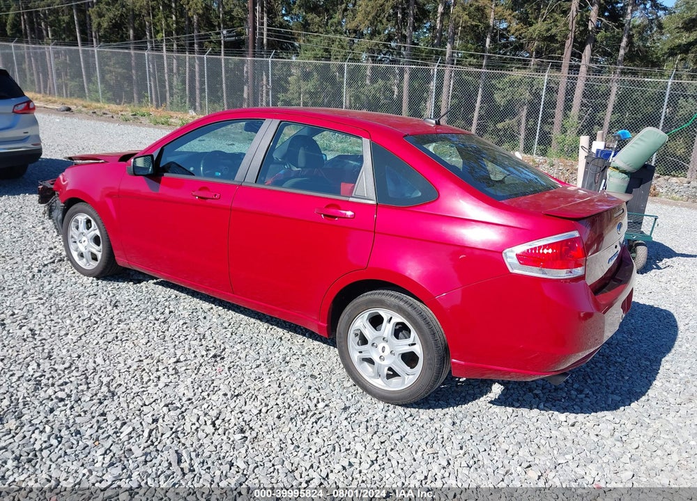2009 FORD FOCUS SES VIN: 1FAHP36N39W224527