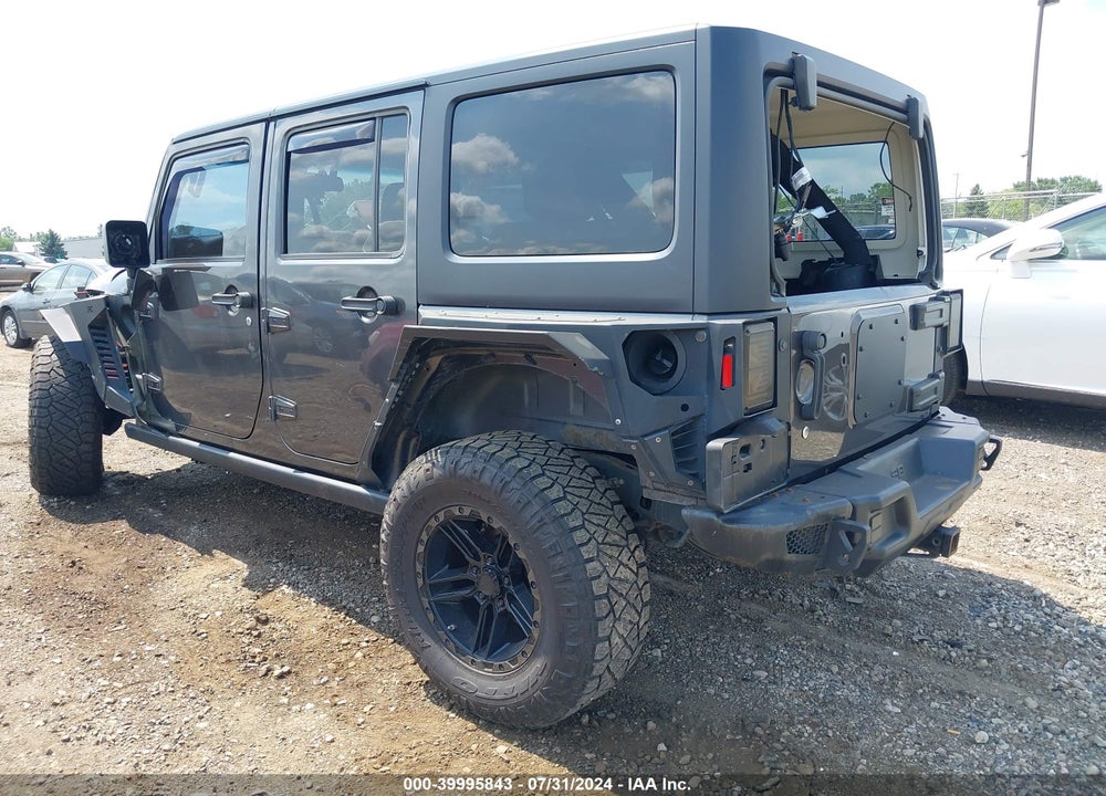 2016 JEEP WRANGLER UNLIMITED RUBICON VIN: 1C4BJWFG2GL307613