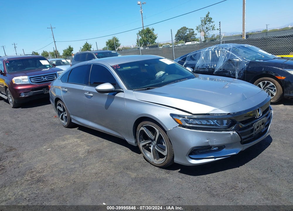 2019 HONDA ACCORD SPORT VIN: 1HGCV1F37KA081549