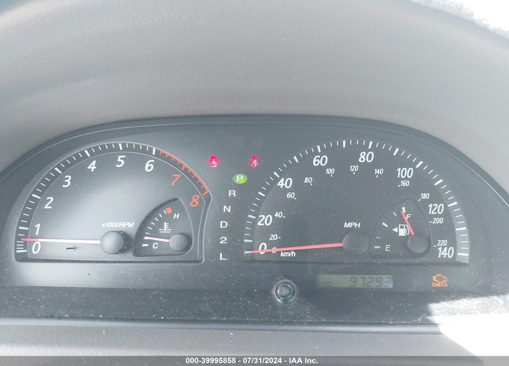 2002 TOYOTA CAMRY LE/SE/XLE VIN: JTDBE30K720132172