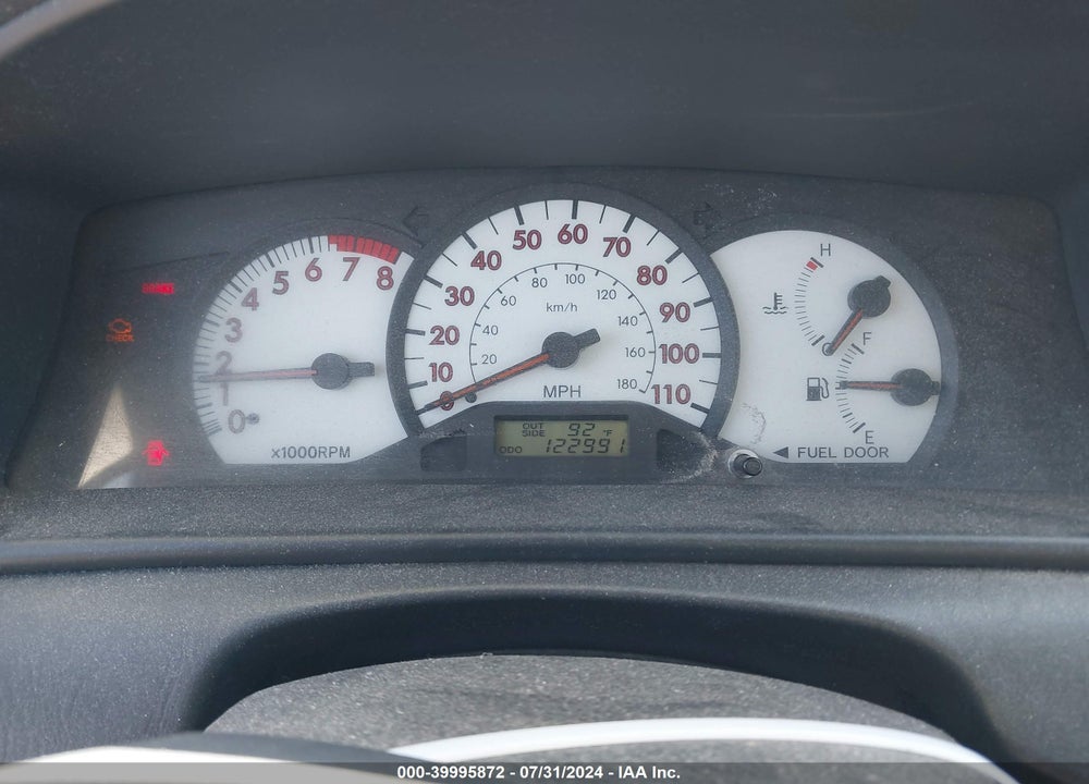 2003 TOYOTA COROLLA S VIN: 1NXBR32E53Z076671