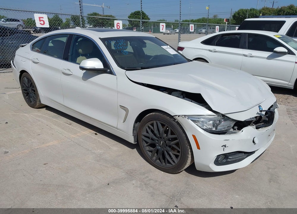 2016 BMW 428I GRAN COUPE VIN: WBA4A9C54GG695916