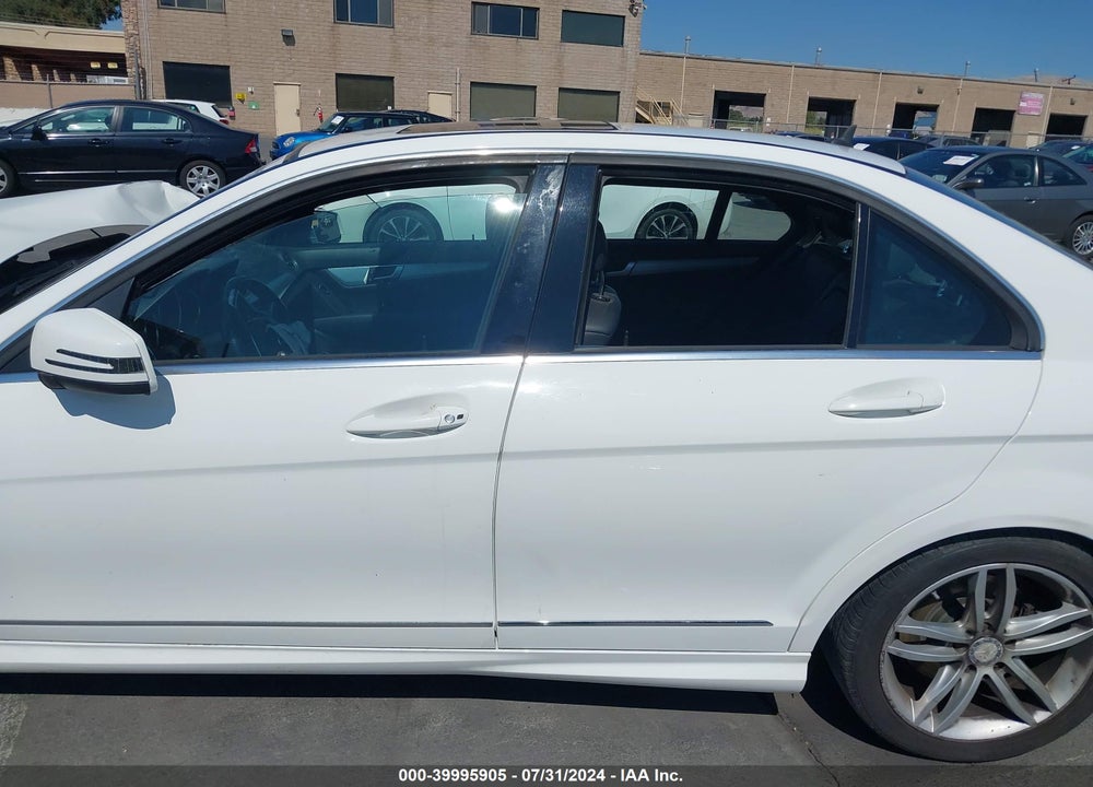 2013 MERCEDES-BENZ C 250 VIN: WDDGF4HB4DA741753