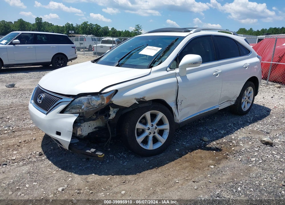 2011 LEXUS RX 350 VIN: 2T2ZK1BA0BC042637