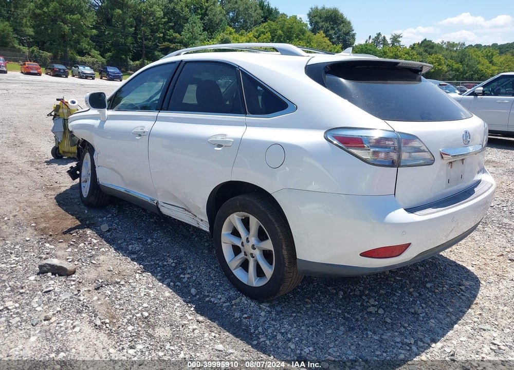 2011 LEXUS RX 350 VIN: 2T2ZK1BA0BC042637