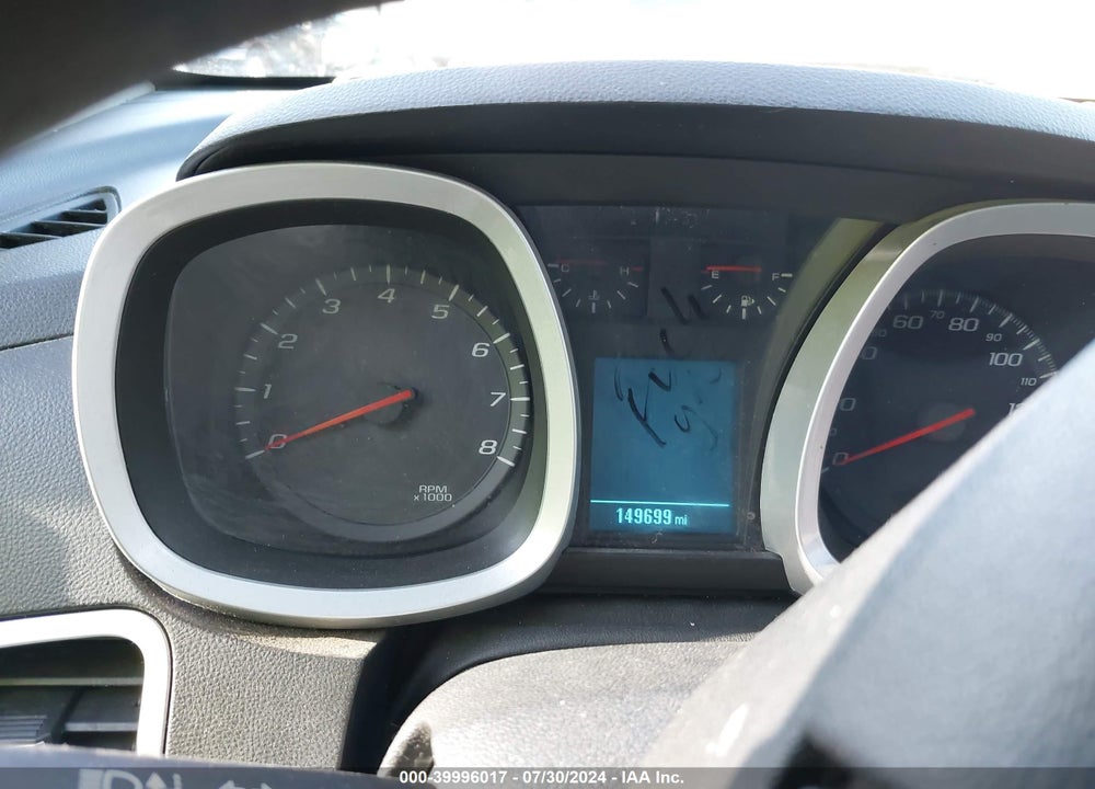 2013 CHEVROLET EQUINOX LS VIN: 2GNALBEK5D6385321
