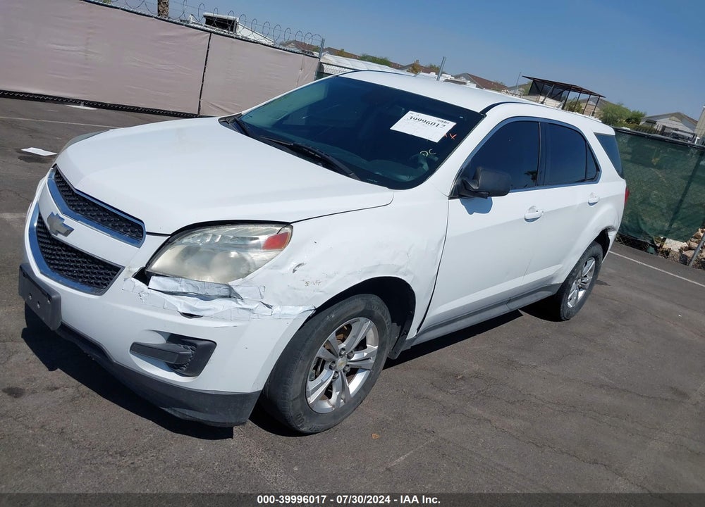 2013 CHEVROLET EQUINOX LS VIN: 2GNALBEK5D6385321