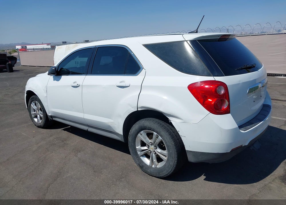 2013 CHEVROLET EQUINOX LS VIN: 2GNALBEK5D6385321