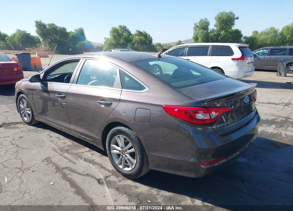 2016 HYUNDAI SONATA SE VIN: 5NPE24AF7GH386102