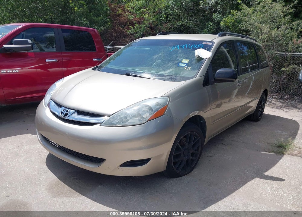 2007 TOYOTA SIENNA CE VIN: 5TDZK23C47S059093