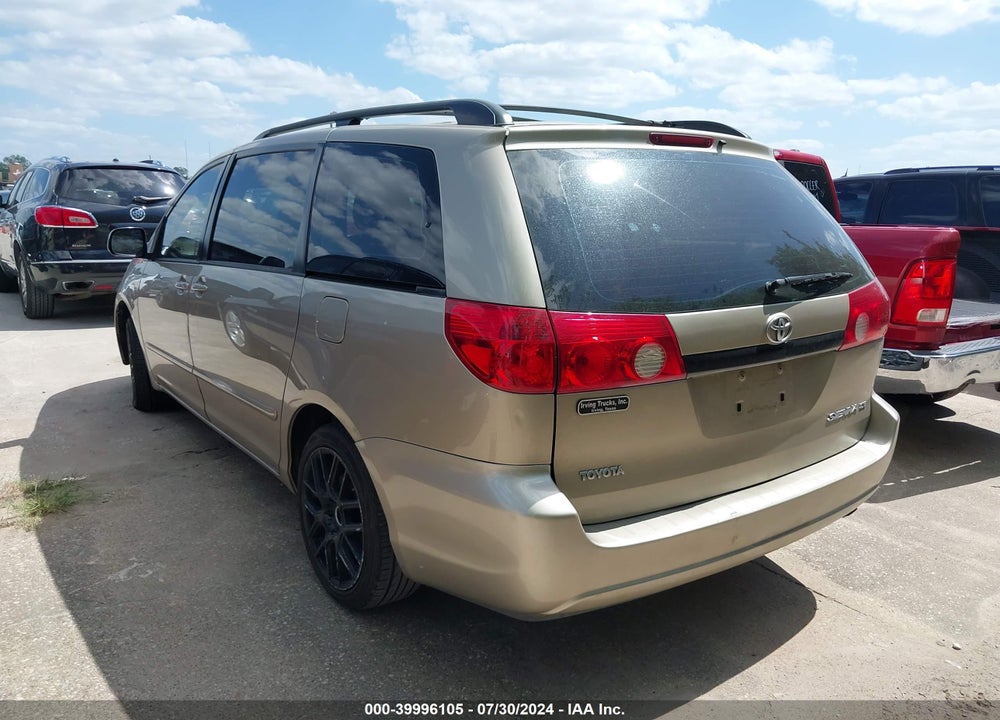2007 TOYOTA SIENNA CE VIN: 5TDZK23C47S059093