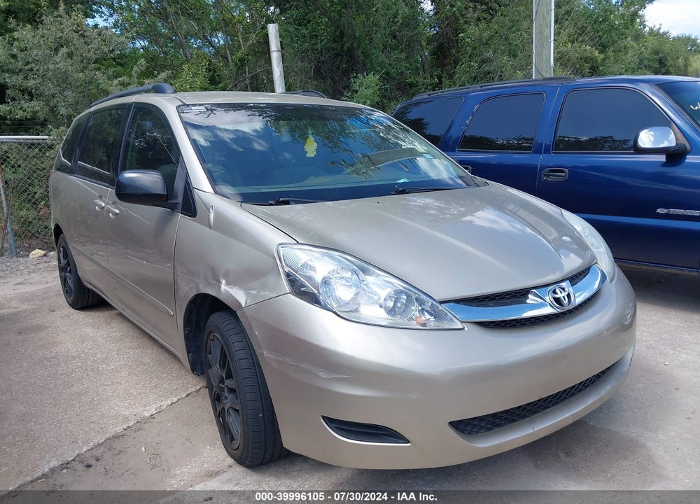 2007 TOYOTA SIENNA CE VIN: 5TDZK23C47S059093