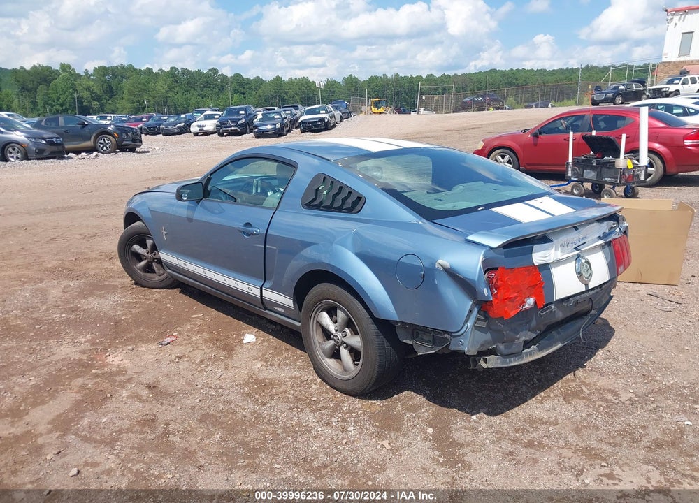 2006 FORD MUSTANG V6 VIN: 1ZVFT80N665186812